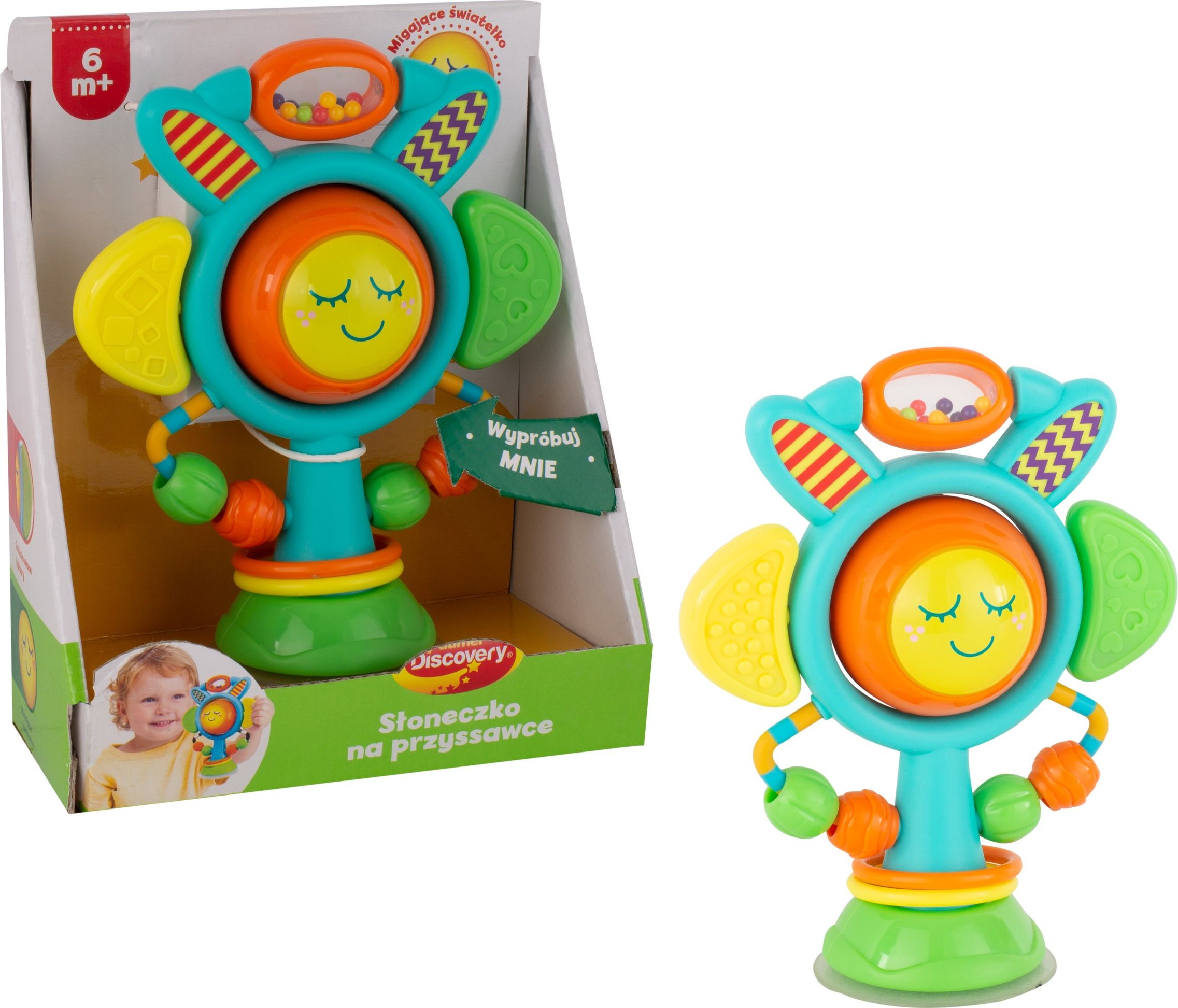 Lodër Dume Discovery The sun on the suction cup (42837) Lodër Dume Discovery The sun on the suction cup (42837)