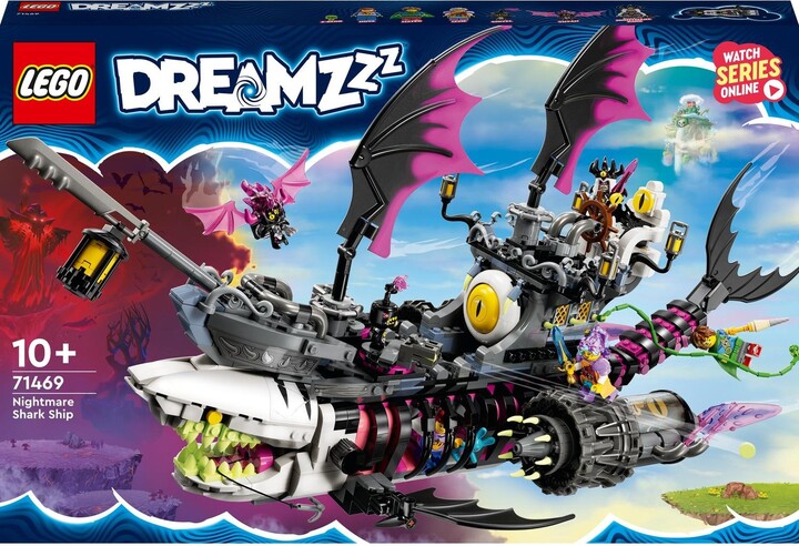 LEGO® DREAMZzz™ 71469 Nightmare Shark Boat