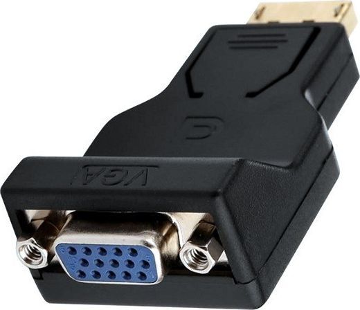 Përshtatës AV I-TEC (DP2VGAADA), DisplayPort në D-Sub (VGA), i zi