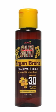 Vaj për nxirje të lëkurës Sun Arga Oil SPF 30, 100 ml