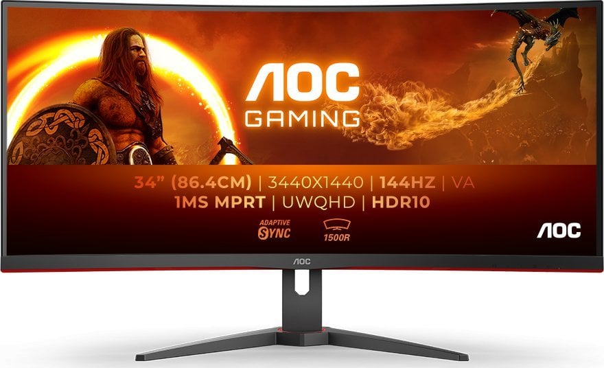Монитор AOC CU34G2XE/BK
