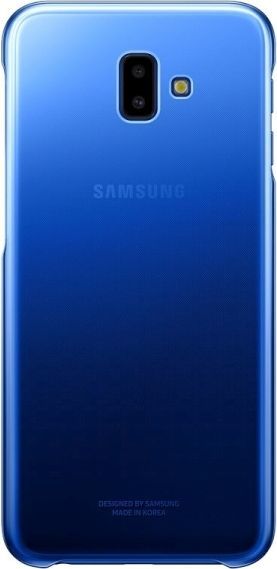 Samsung Galaxy J6 Plus Gradation Cover Case, Blue