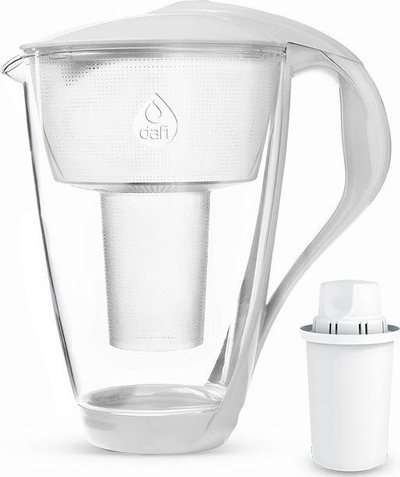 Enë filtri Dafi Crystal LED, e bardhë