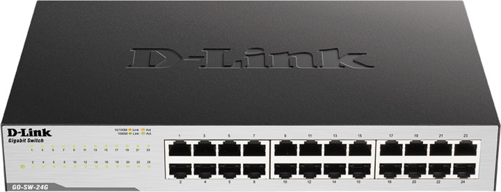 Switch D-Link GO-SW-24G / E, i zi