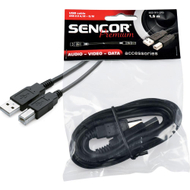 Kabllo për printer Sencor SCO 511-015 USB A/MB/M, 1.5m
