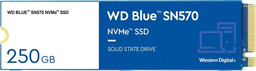 Disk SSD WD Blue SN570, 250GB, M.2 2280 PCI-E x4 Gen3 NVMe Disk SSD WD Blue SN570, 250GB, M.2 2280 PCI-E x4 Gen3 NVMe