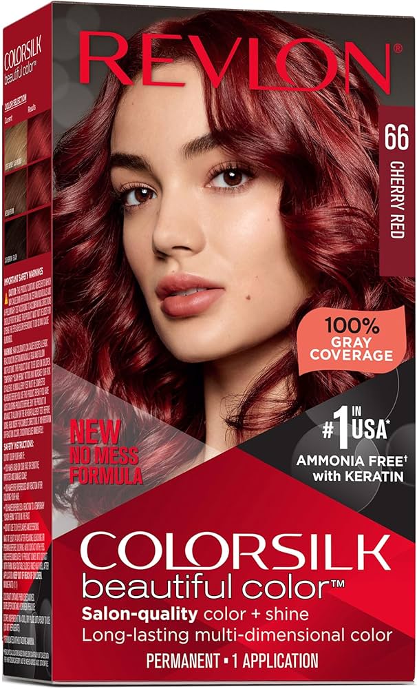 Ngjyrë për flokë Revlon 66 Cherry red 2L, 50.1ml + 59.1ml + 11.8ml