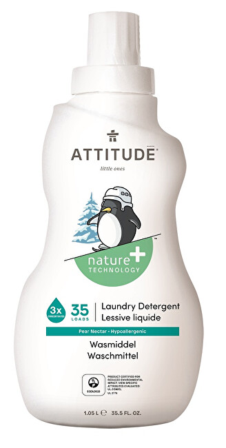 Detergjent për rroba Attitude Pear Juice, 1050 ml