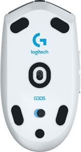 Глувче Logitech G305 Lightspeed, бело