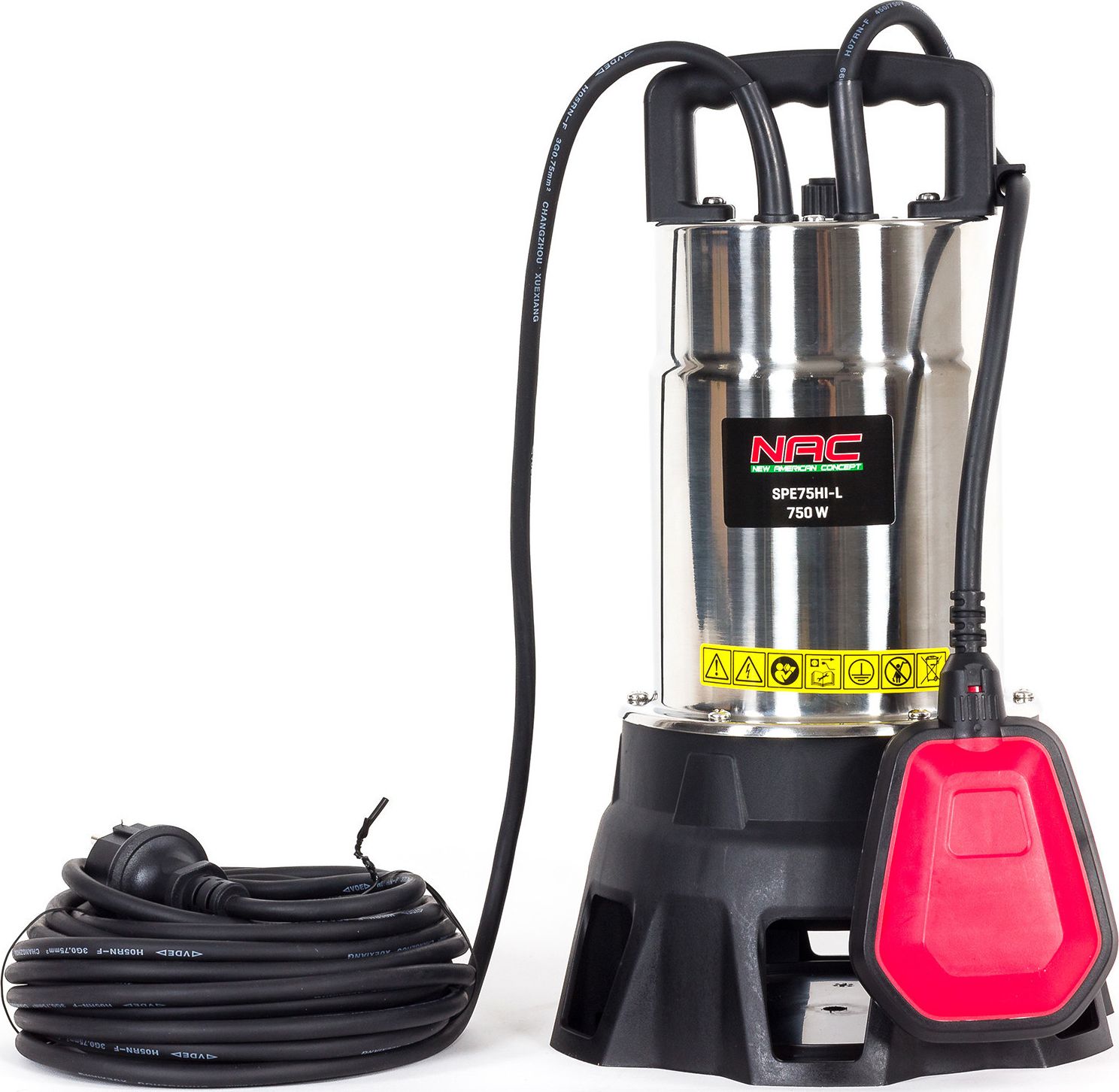Pompë për ujë të ndotur NAC, 750W, 15000l/orë