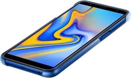 Samsung Galaxy J6 Plus Gradation Cover Case, Blue