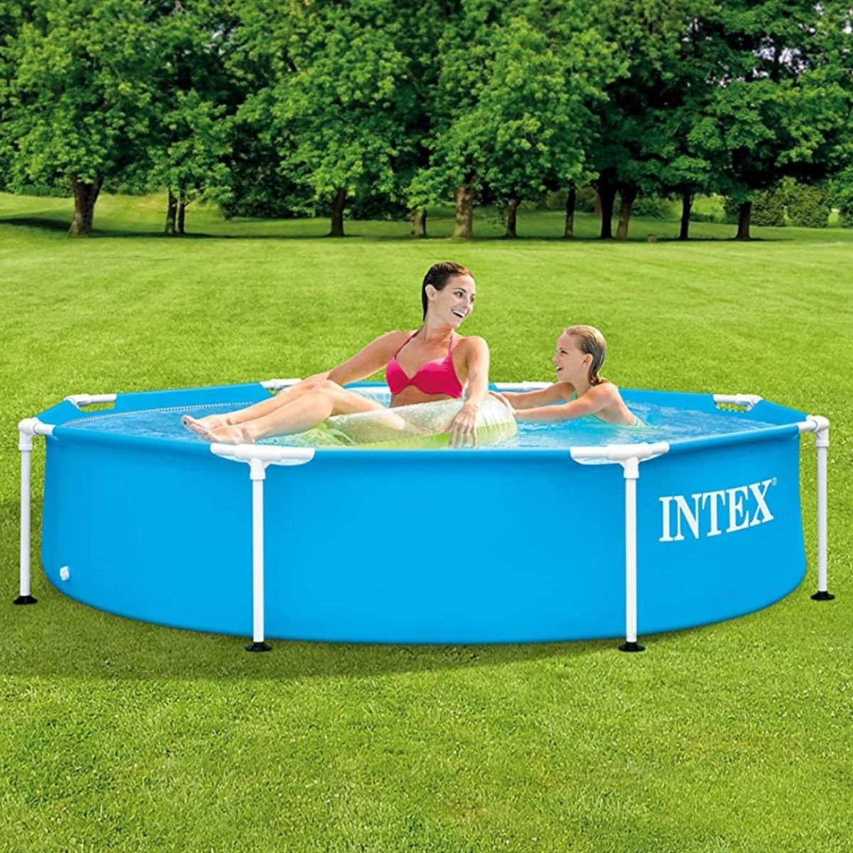 Pishinë Intex Metal Frame 28205, Ages 6+, 2.44mx51cm