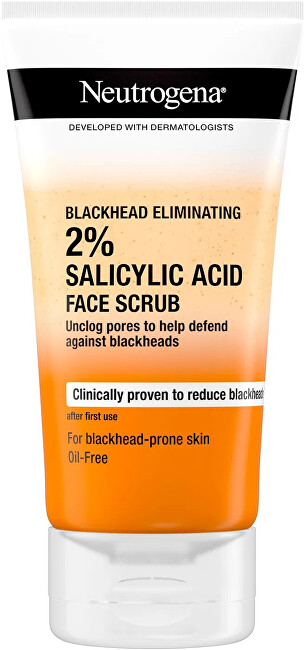 Skrab për fytyrë Neutrogena Salicylic Acid Face Scrub, 150 ml Skrab për fytyrë Neutrogena Salicylic Acid Face Scrub, 150 ml