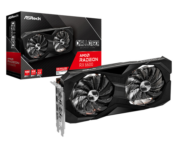 Графичка картичка Asrock Challenger AMD Radeon RX 6600 D 8GB GDDR6