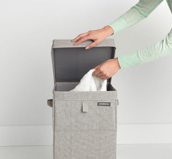 Shportë rrobash Brabantia, 35 l, e hirtë