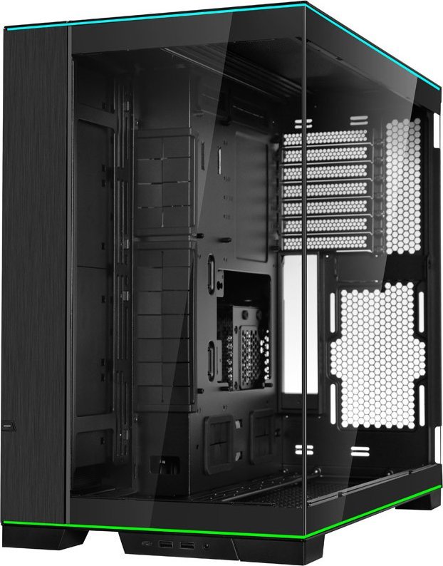 Kasë Lian Li O11 Dynamic EVO RGB, e zezë, Midi Tower