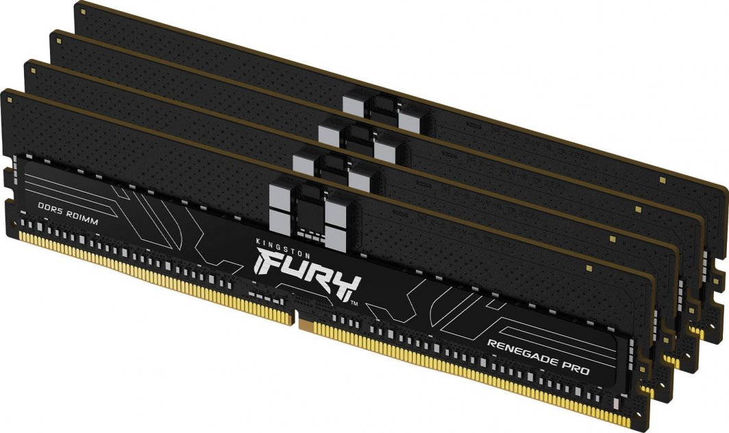 Memorie Kingston Fury Renegade Pro, DDR5, 128 GB, 5600 MHz, CL36, KF556R36RBK4-128 Memorie Kingston Fury Renegade Pro, DDR5, 128 GB, 5600 MHz, CL36, KF556R36RBK4-128