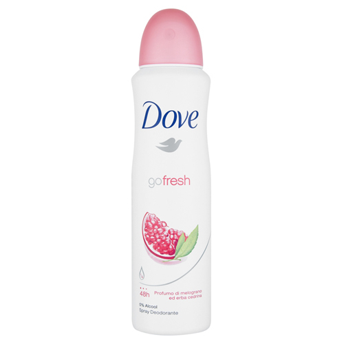 Deodorant Dove Pomegranate & Lemon Verbena Scent, 150 ml