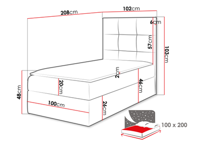 Shtrat kontinental 100x200 MINI 2