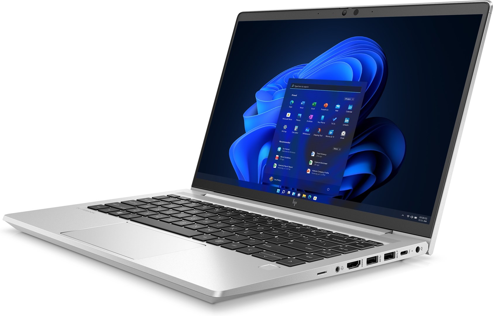 Лаптоп HP EliteBook 640, 14", Intel i5-1235U, 16 GB RAM, 512 GB SSD, сребрен