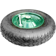 Rrotë AWTools pneumatike me aks mbajtës metalik dhe me rim 400 mm Rrotë AWTools pneumatike me aks mbajtës metalik dhe me rim 400 mm