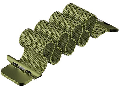 Rripa për orë Wotchi Apple Watch - Lime 42/44 mm