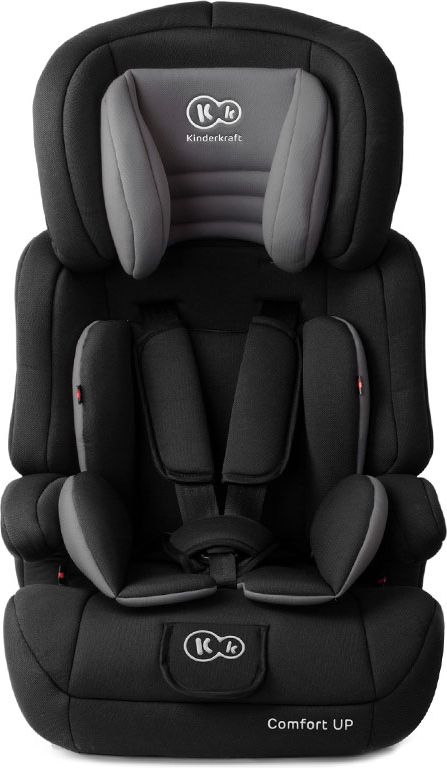 Sedilje makine për fëmijë KinderKraft Comfort Up (KKCMFRTUPBLK00), 9-36 kg, e zezë