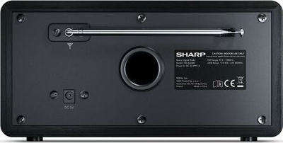 Radio Sharp DR-450BK, e zezë