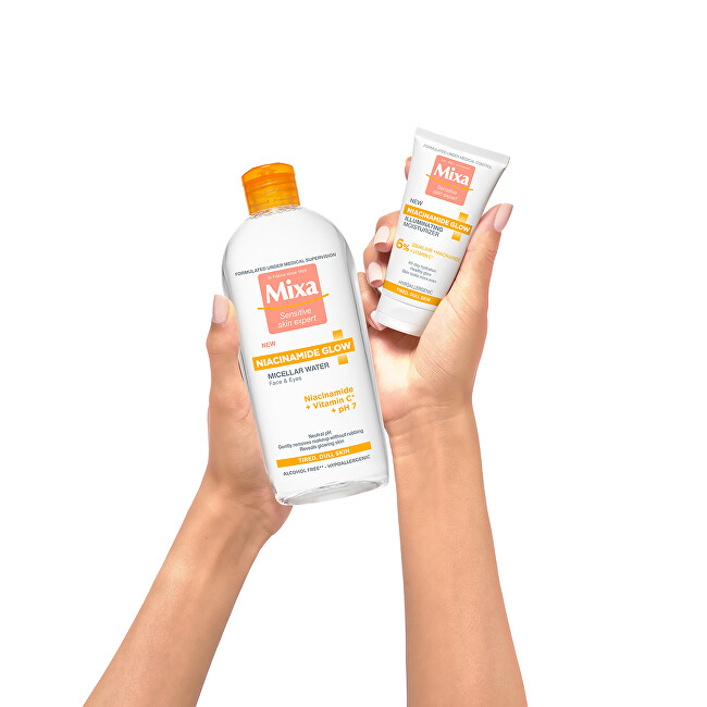 Ujë micellar Mixa Niacinamide Glow, 400 ml