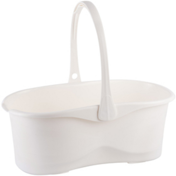 Kovë për shtupë pastrimi Lamart LT8038, 13L, 48x20x1cm, e bardhë Kovë për shtupë pastrimi Lamart LT8038, 13L, 48x20x1cm, e bardhë