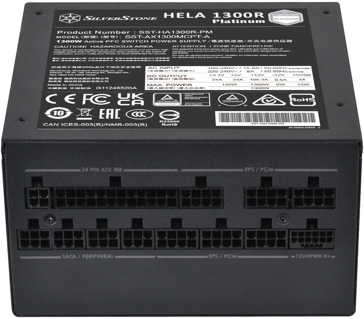 Burim energjie SilverStone SST-HA1300R, 1300W