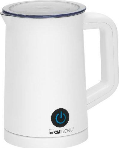 Ngrohës për qumësht Clatronic, 500W, 550ml, i bardhë