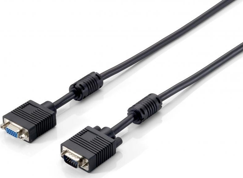 Kabllo EQUIP D-Sub (VGA) D-Sub (VGA) 15m (118804), e zezë