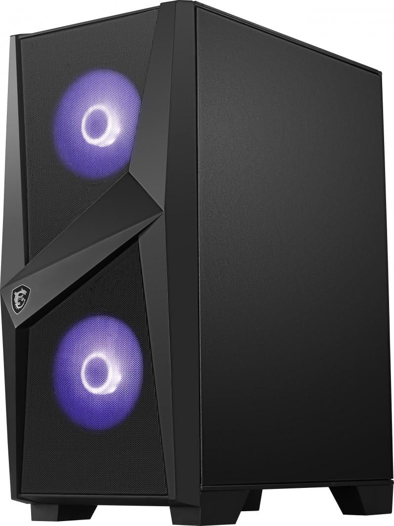 Kasë kompjuteri MSI MAG Forge 100M, e zezë / kaltër