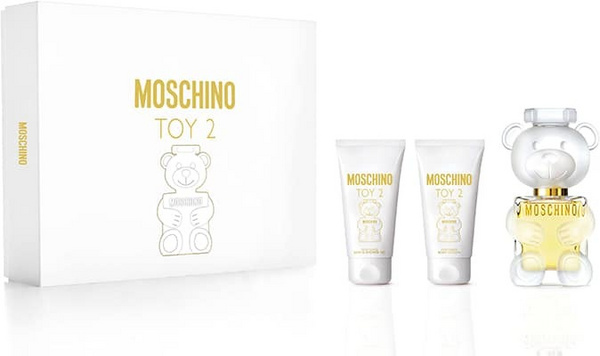 Set Moschino Toy 2 - Eau de Parfum 5 ml + xhel dushi 25 ml + losion trupi 25 ml