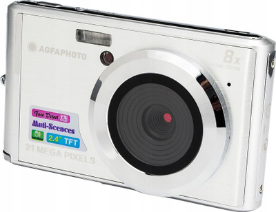 [OUTLET] Fotoaparat digjital AgfaPhoto DC5200, i argjendtë
