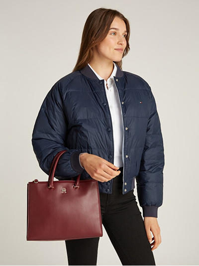 Çantë dore për femra Tommy Hilfiger, e kuqe