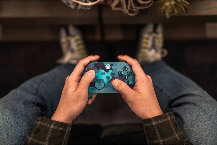 Kontroller wireless Xbox Series, Mineral Camo