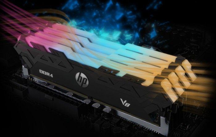 меморија  HP V8 RGB, DDR4, 8 GB, 3200 MHz, CL16, 7EH85AA#ABB