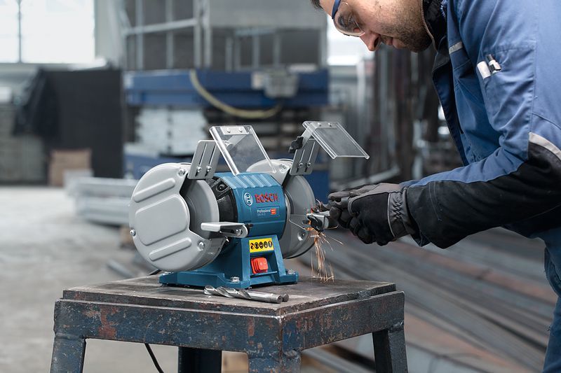 Bosch GBG 35-15 Двоен Брусен Камен за Работна Маса, 350 W