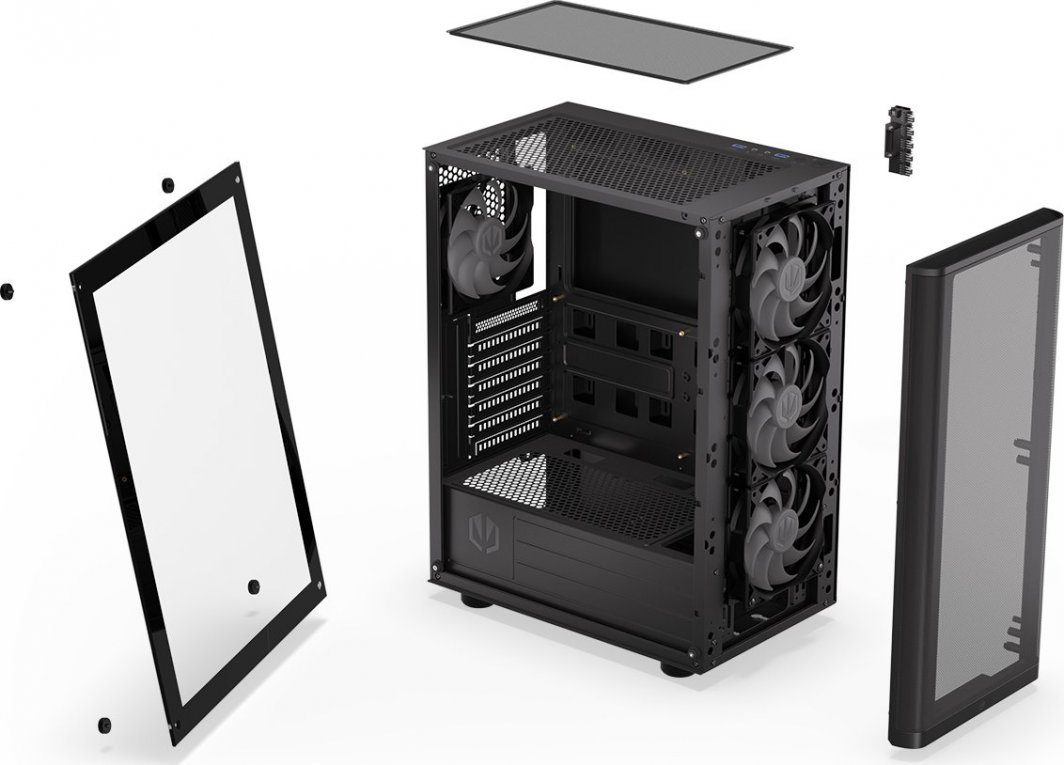 Kasë Endorfy Ventum 200 ARGB, Midi Tower