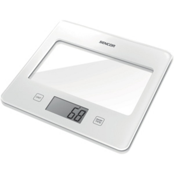 Peshore kuzhine Sencor SKS 5030WH, LCD, e bardhë Peshore kuzhine Sencor SKS 5030WH, LCD, e bardhë