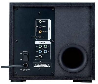Sistem zërimi Genius GX GAMING SW-G5.1 3500, i zi