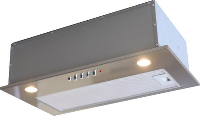 Aspirator Akpo WK-7 Micra 60, 53 cm, 307 m3/h, i argjendtë