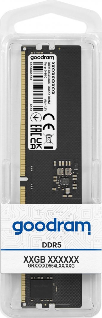 Memorie GoodRam DDR5, 32 GB, 4800 MHz, CL40, GR4800D564L40/32G