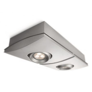 Spot tavani Philips LED, 2x7,5W/3000K - 564024813