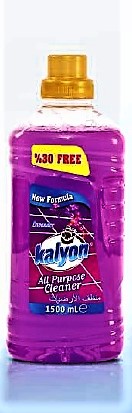 Pastrues sipërfaqesh Kalyon, vjollce 1,5 lt