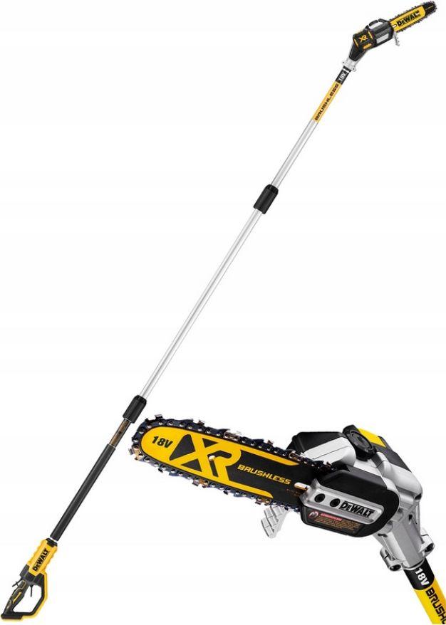 Sharrë me zinxhir Dewalt DCMPS567N, 18 V, 20 cm, e verdhë