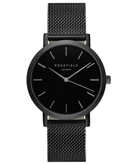 Женски часовник Rosefield The Mercer MBB-M43, Црн