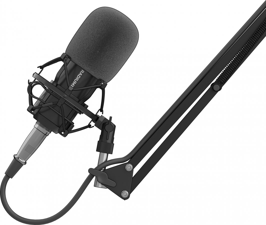 Mikrofon Genesis Radium 300 XLR tripod, filter (NGM-1695)
